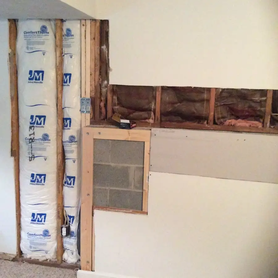 Wall insulation replacement during Structural Drying in Lincoln Park